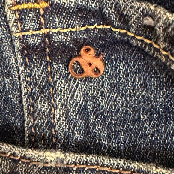 Scotch & Soda High Rise Indigo Jeans - Picture 7 of 15